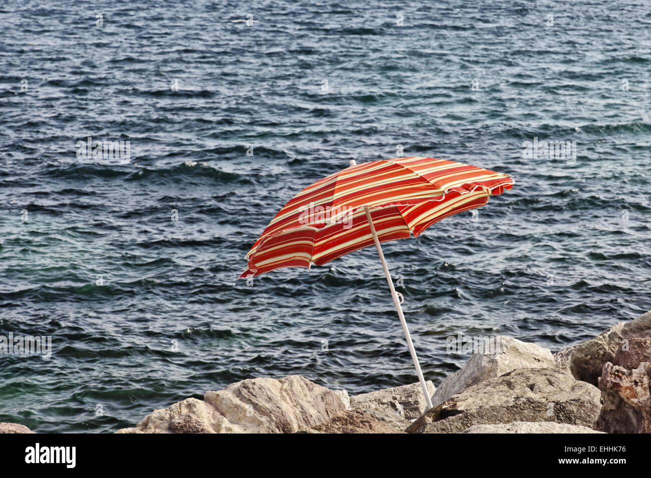 Parasol, golf de Saint Tropez, Cote d'Azur Stock Photo - Alamy