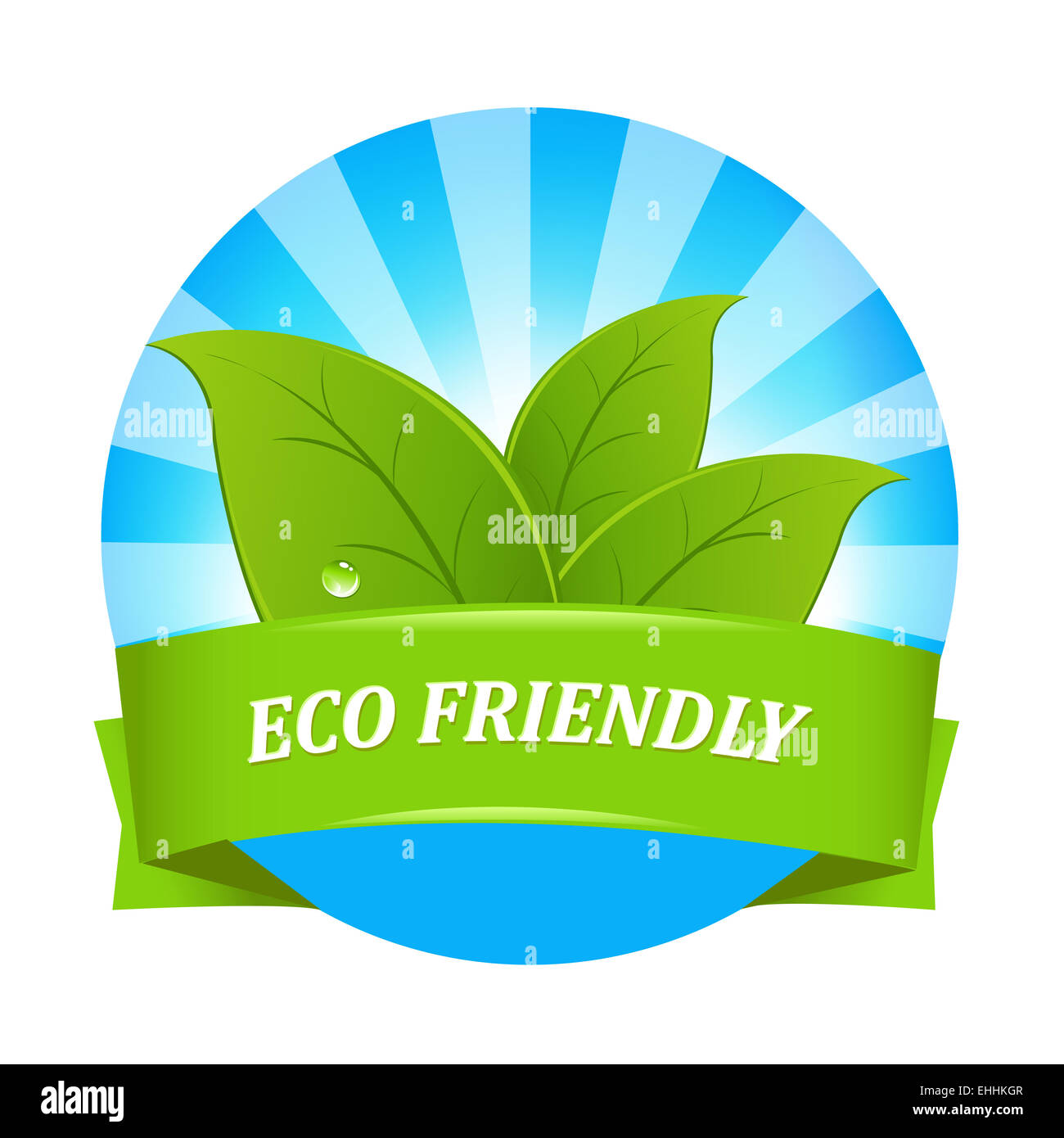 Eco Friendly Label Stock Photo Alamy