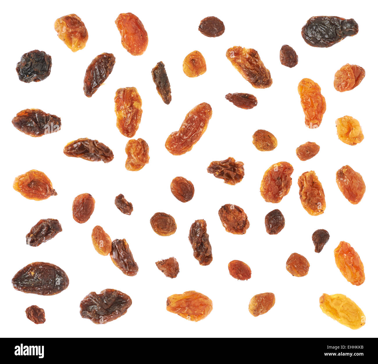 Set of multiple dried fruits raisins isolated Stock Photo Alamy