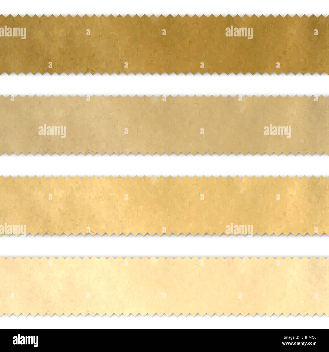 Old Paper Dividers Set Stock Photo - Alamy