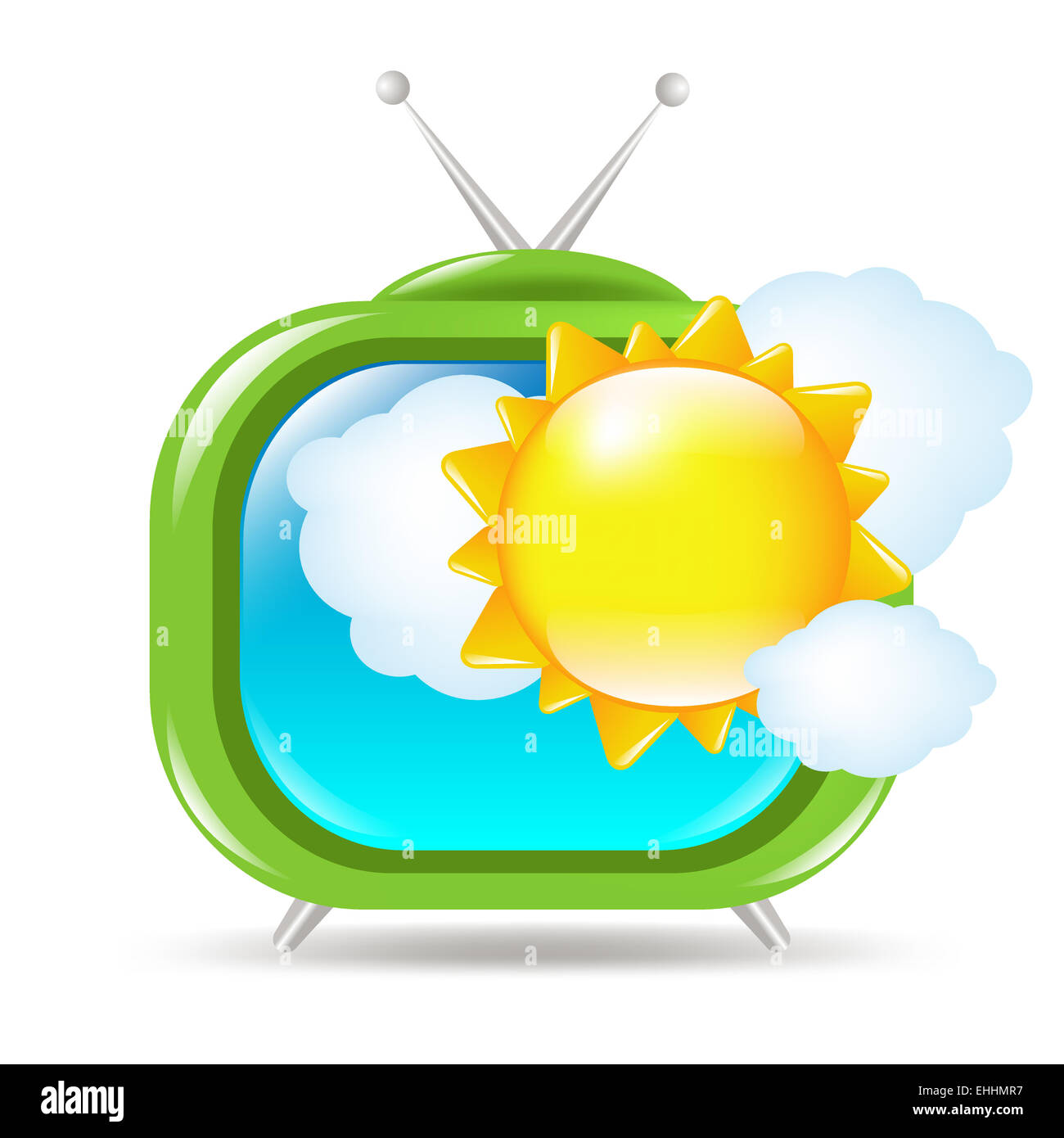 Sun tv Cut Out Stock Images & Pictures - Alamy