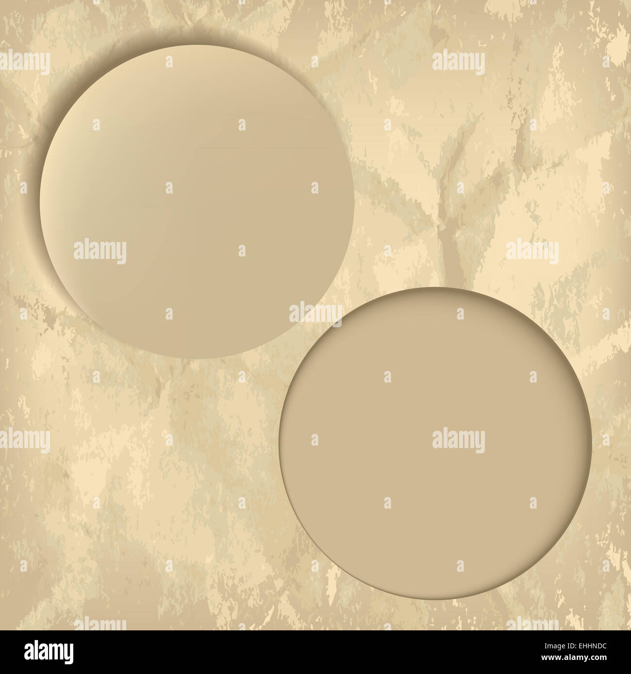 Vintage Paper Bubbles Speech Stock Photo Alamy