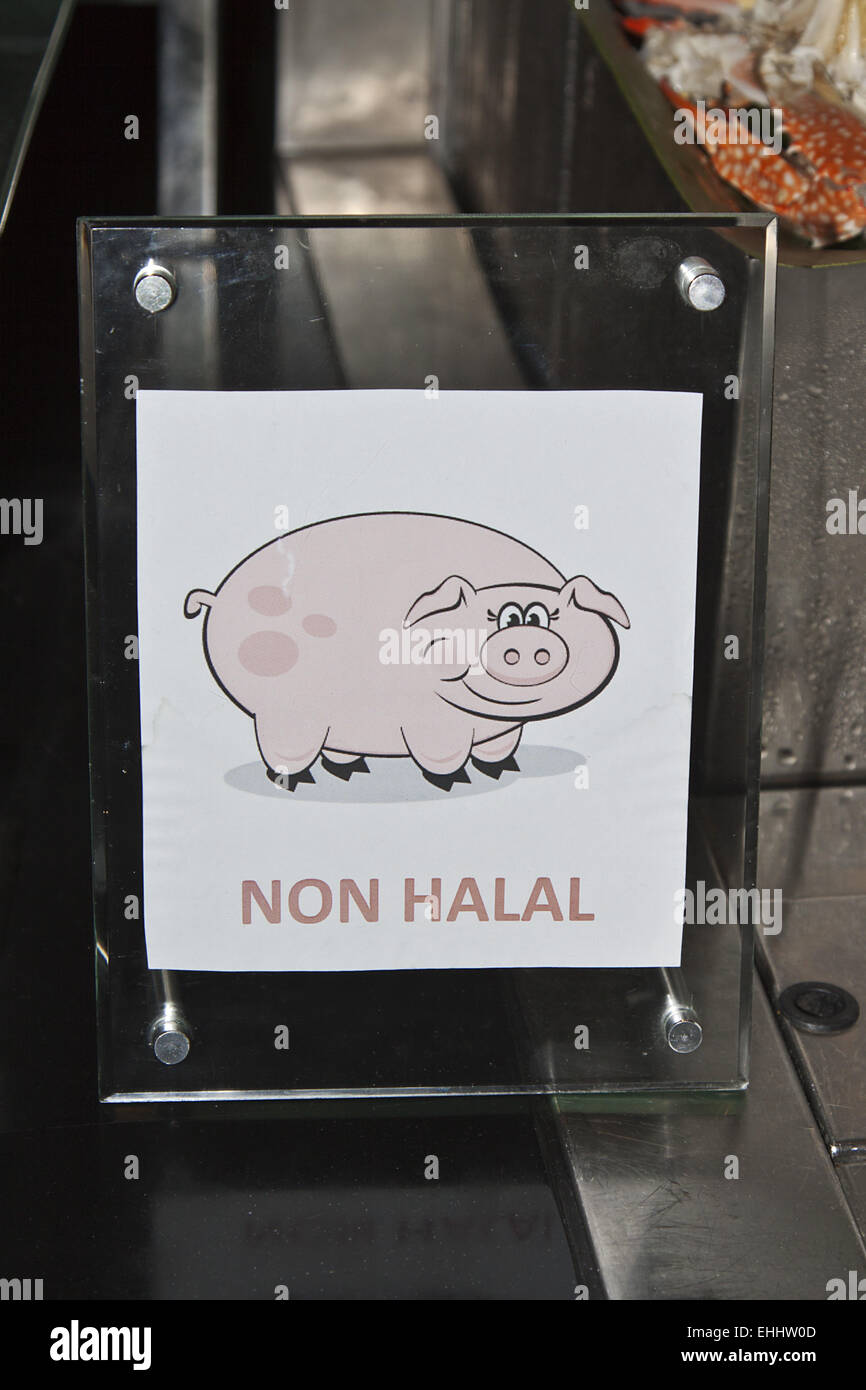 Non Halal Stock Photo