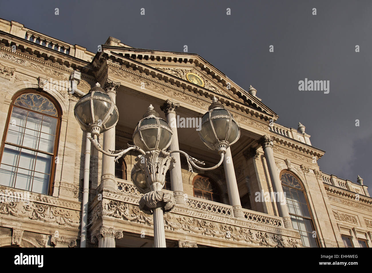 Dolmabahce Palace Stock Photo