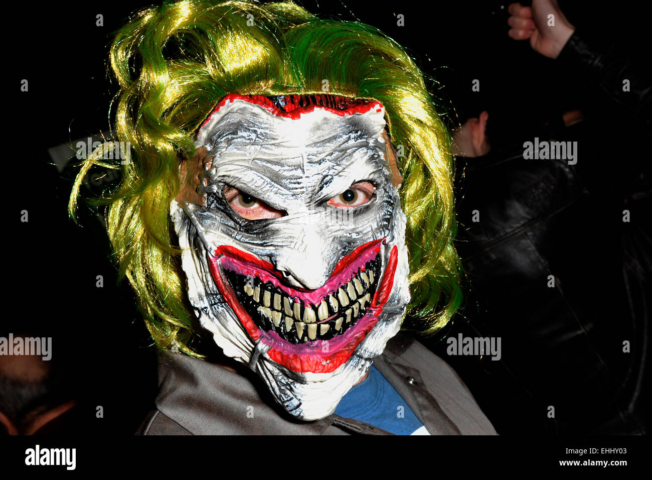 London, UK. 14th March, 2015. Hundreds of comic and cosplay fans flooded the Excel centre for the LONDON SUPER COMIC CONVENTION. Alamy Live News/Photographer Gordon Scammell Stock Photo