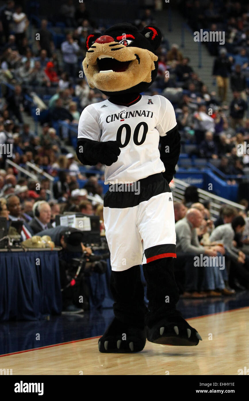 Hartford, Connecticut, USA. 13th Mar, 2015. The Cincinnati Bearcats