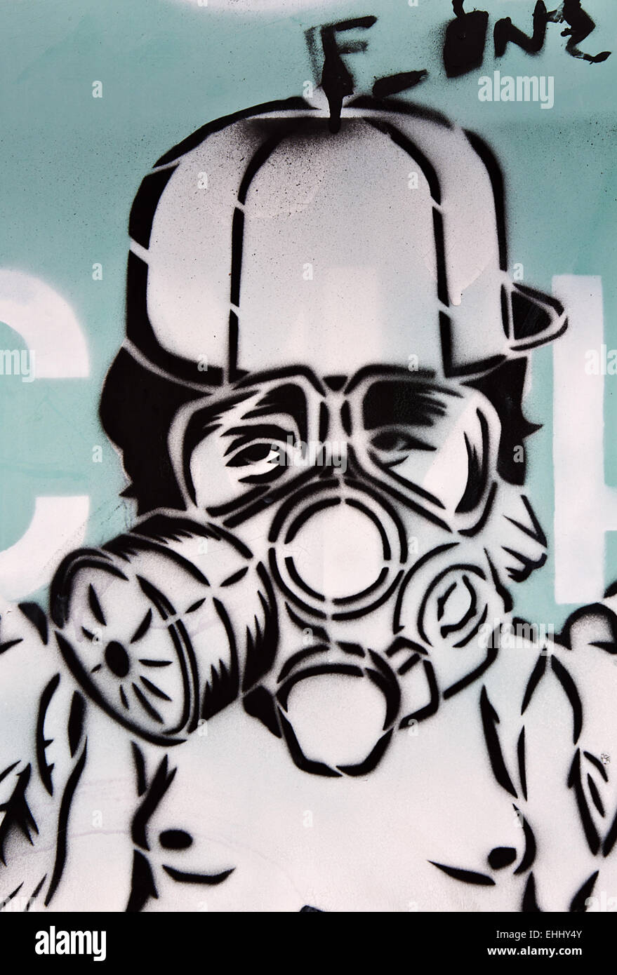 Gas mask Stock Photo