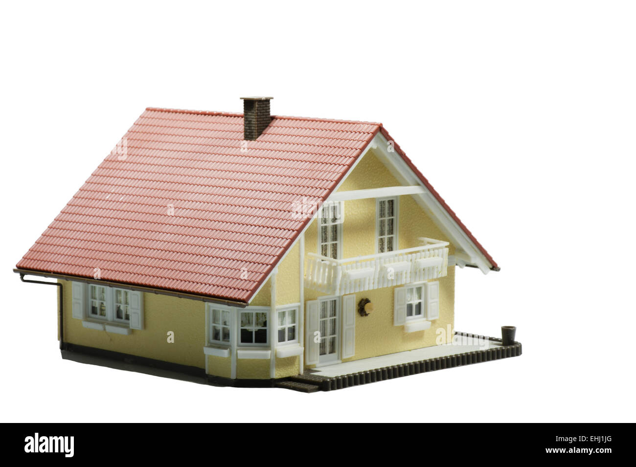 building of houses - cut out Stock Photo