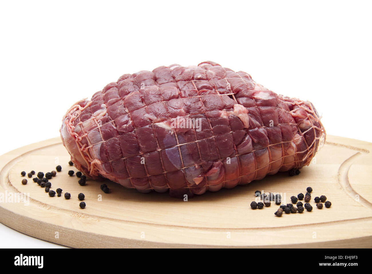 Roast venisons raw Stock Photo
