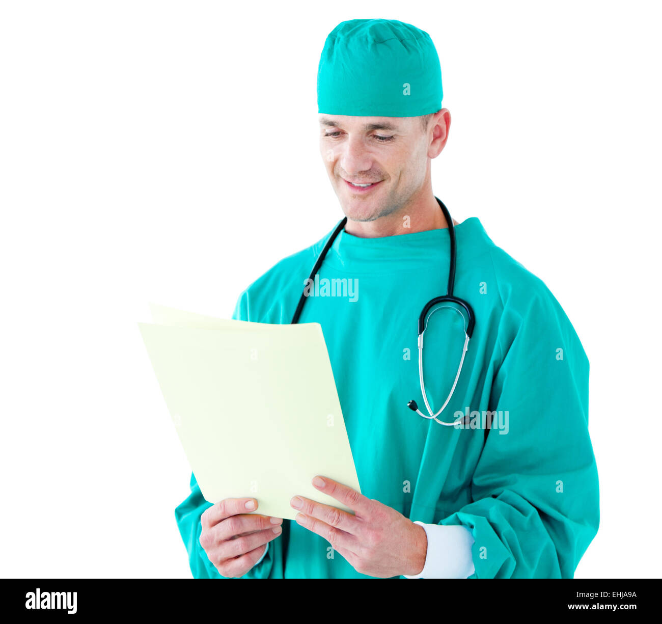 Portrait of a confident male surgeon Stock Photo - Alamy