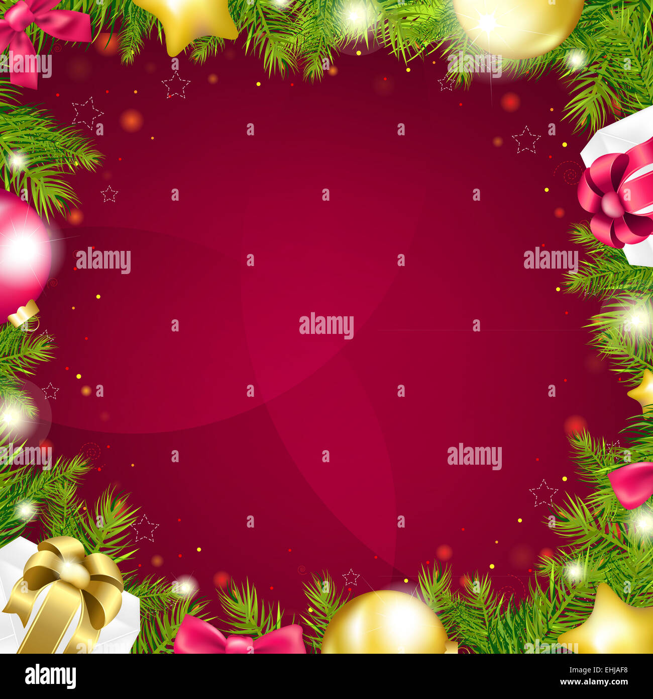 Lilac Christmas Background Stock Photo - Alamy