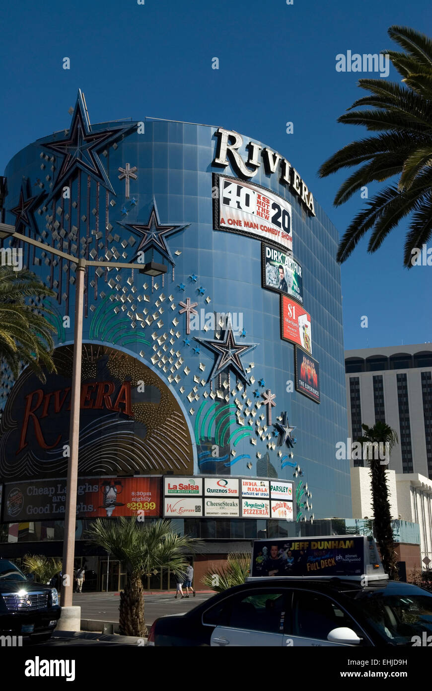 Las vegas strip riviera hotel hi-res stock photography and images