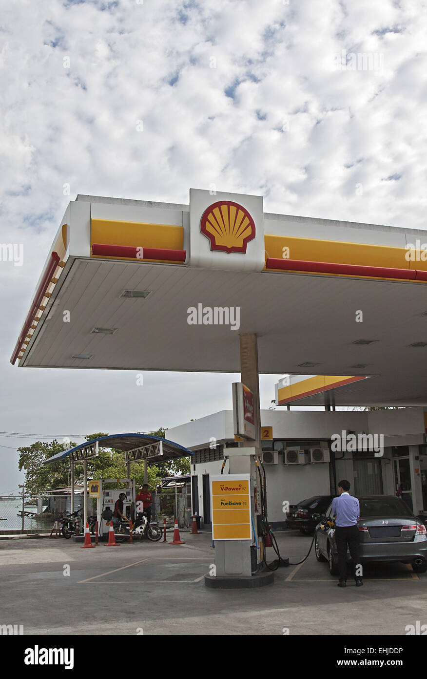 Shell Malaysia Stock Photo