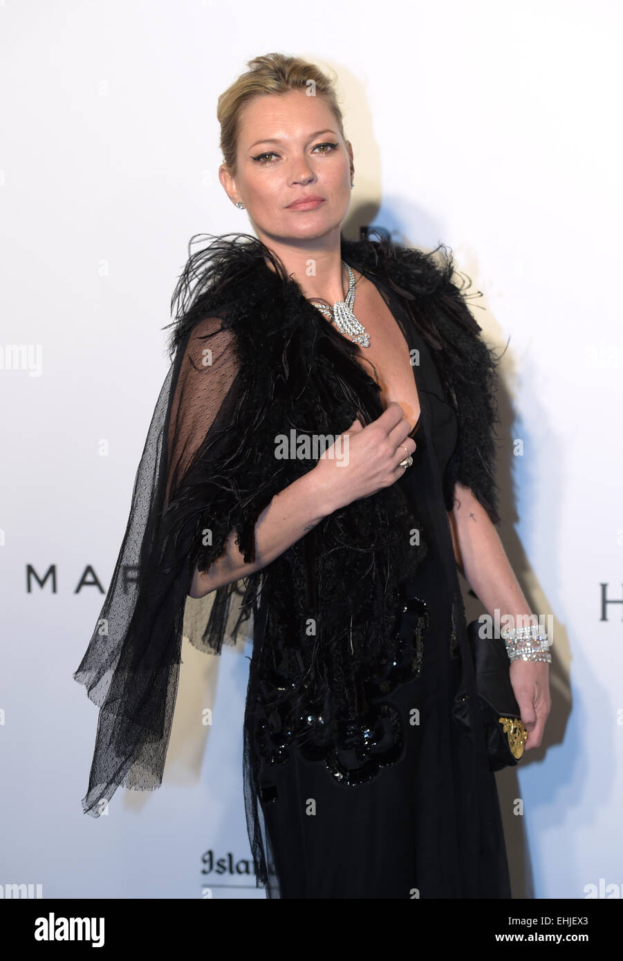 Hong Kong. 14th Mar, 2015. Kate Moss at the The amfAR Charity Gala Hong  Kong.14.03.15. 14th March 2015 Credit: Jayne Russell/Alamy Live News Stock  Photo - Alamy
