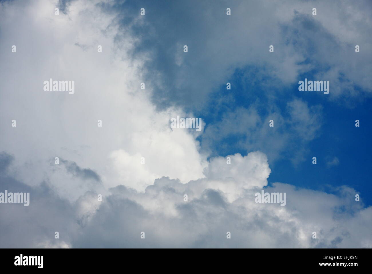 An upcoming thunderstorm Stock Photo