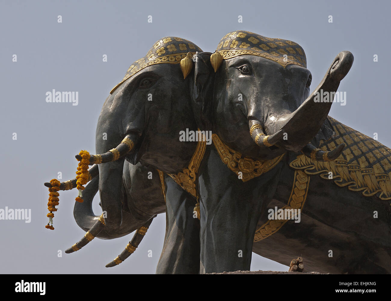 Elephant statue Stock Photo