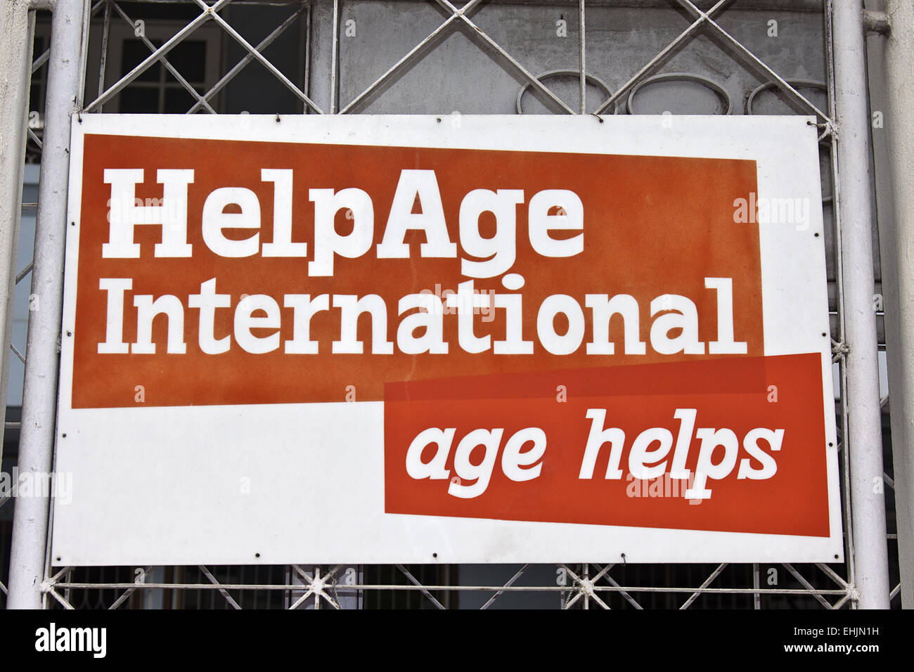 Help Age International Stock Photo