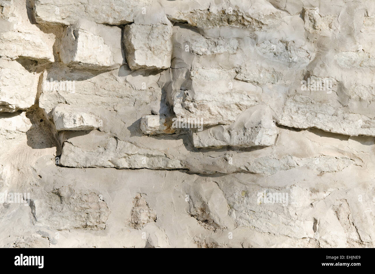 Structure of an old stone wall, close up Stock Photo - Alamy