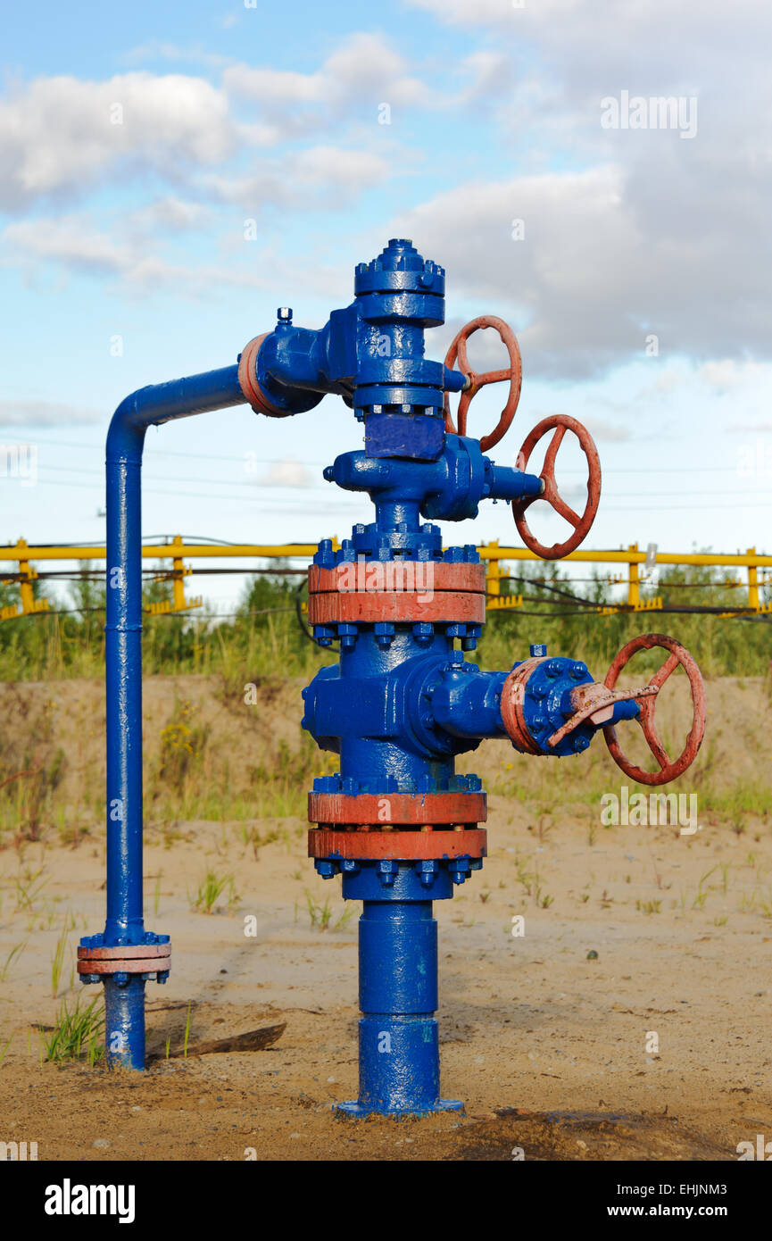 Wellhead Stock Photo - Alamy
