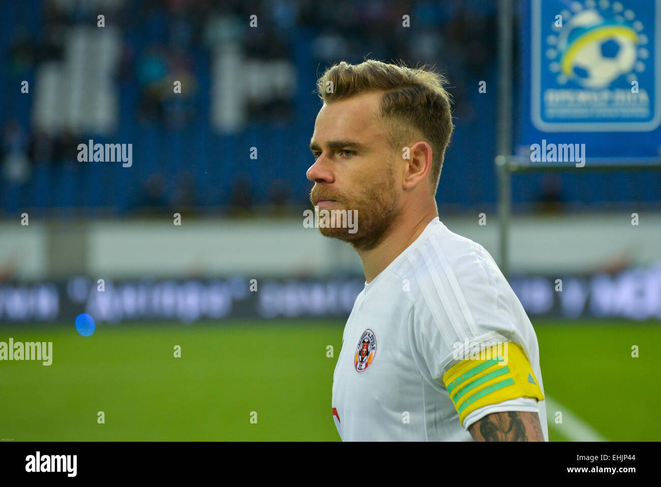 Eric Bicfalvi During The Match Between Fc Dnipro And Fc Volyn At Stock Photo Alamy