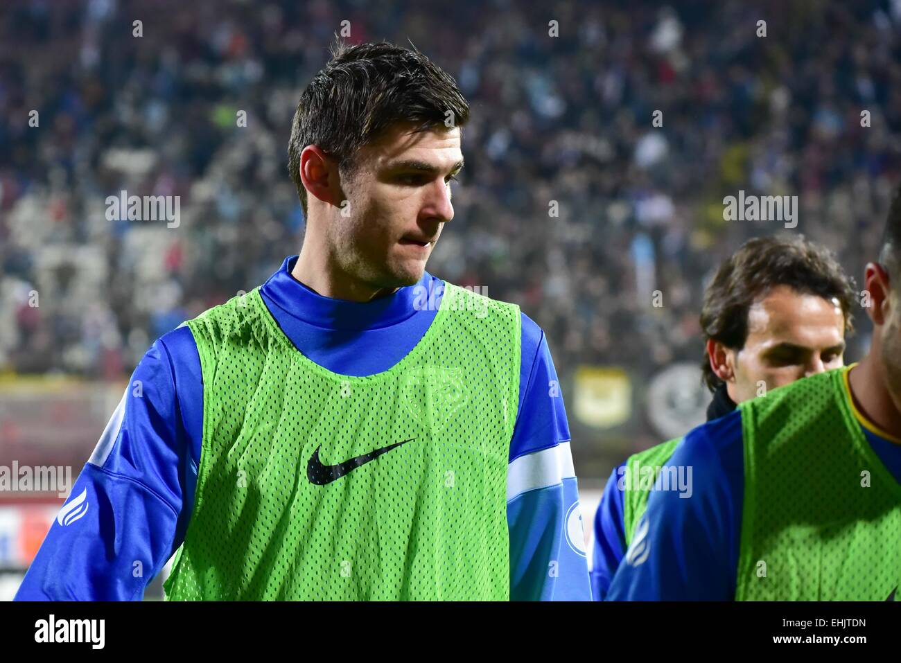 March 13, 2015 Rok Kronaveter 11 of Petrolul Ploiesti at the begining