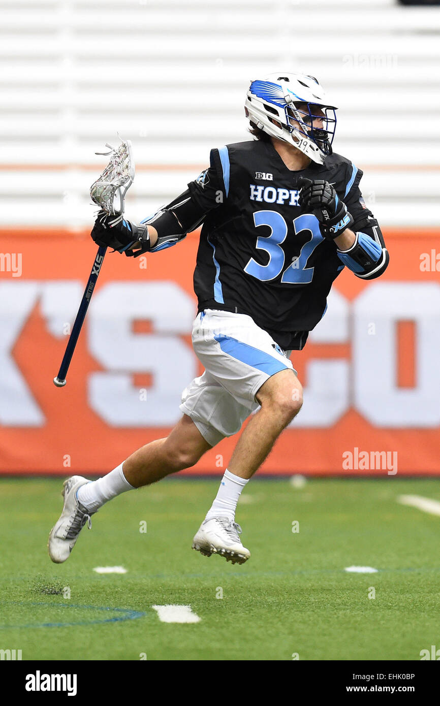 Syracuse, New York, USA. 14th Mar, 2015. Johns Hopkins Blue Jays