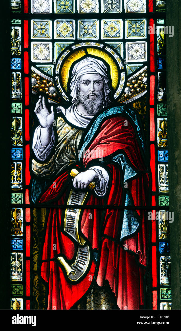 Jeremiah prophet stained glass hires stock photography and images Alamy