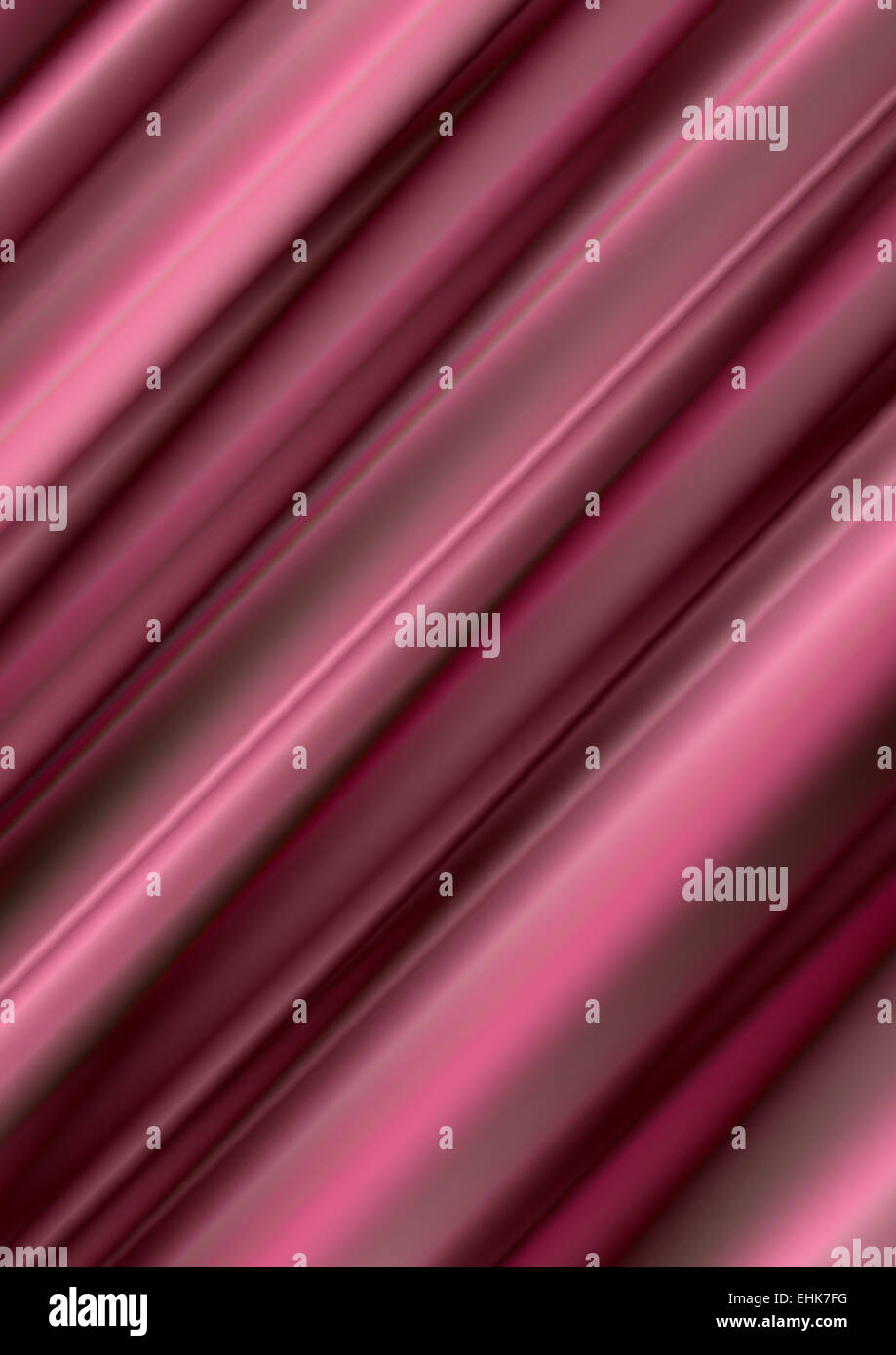 Convex bands with different shades of burgundy Stock Photo