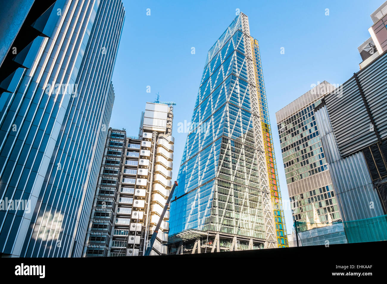 Leadenhall Building - City of London Stock Photo