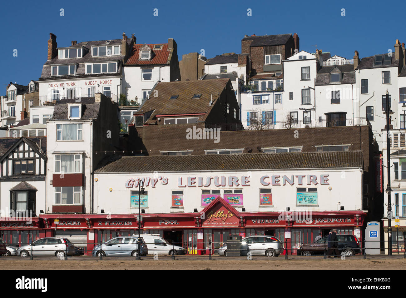 Gilly's Leisure Centre From South Bay Beach, Scarborough Seafront ...