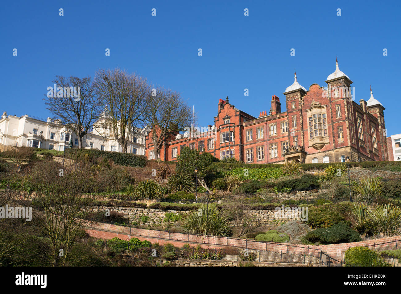Scarborough town hall, North Yorkshire, UK Stock Photo