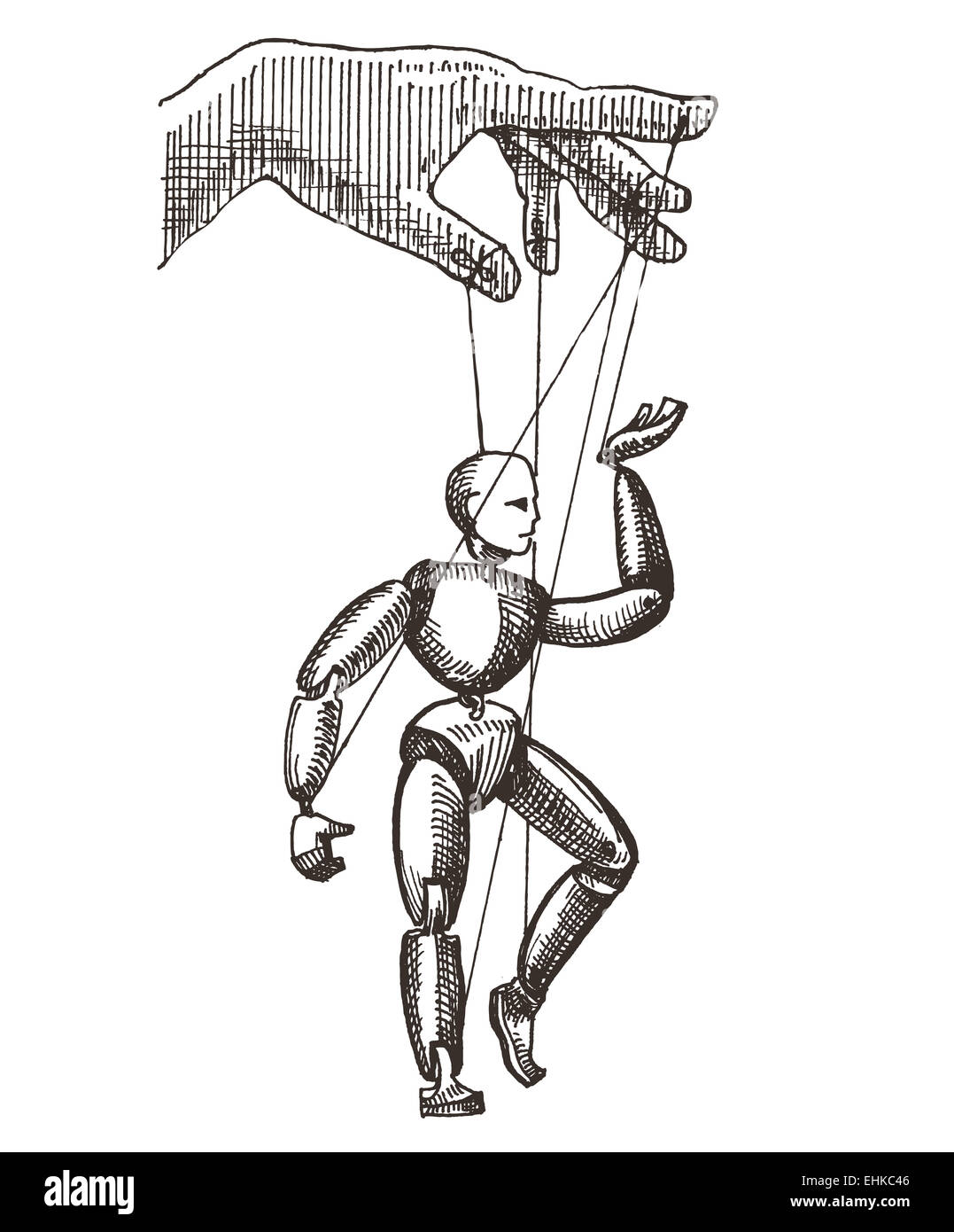How To Draw A Marionette, Step by Step, Drawing Guide, by Dawn - DragoArt