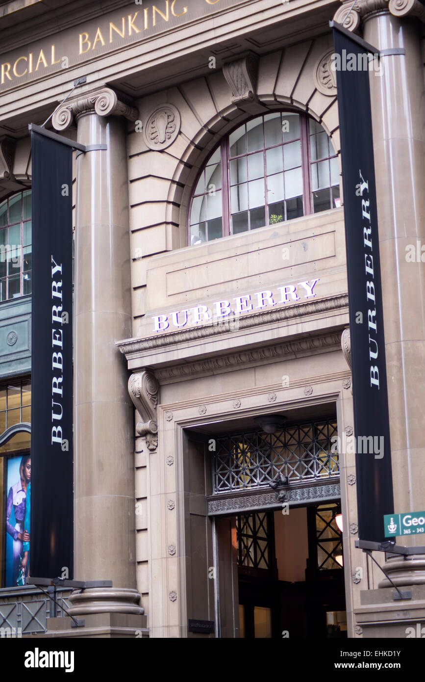 Burberry store and Tiffany and Co luxury jewellery store in Via Tornabuoni,  Florence,Tuscany,Italy Stock Photo - Alamy