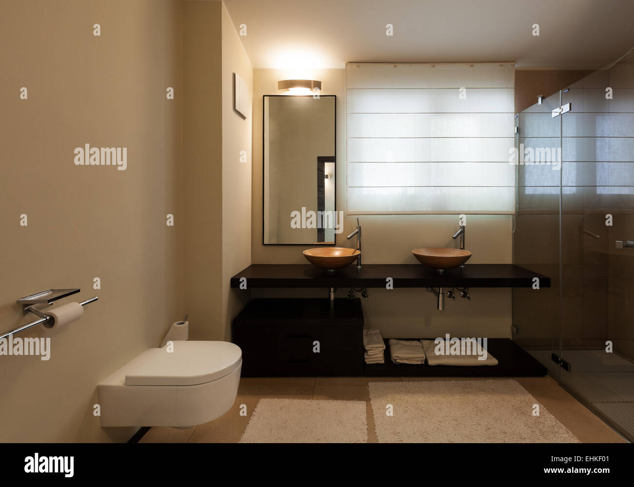 interior luxury apartment, beautiful bathroom Stock Photo - Alamy