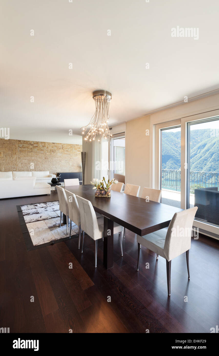 Luxury Ergonomic Penthouse Apartment Dining Room photo
