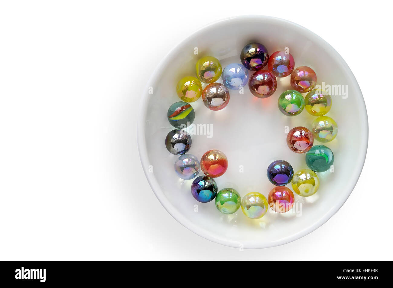 Colored glass marbles Stock Photo Alamy