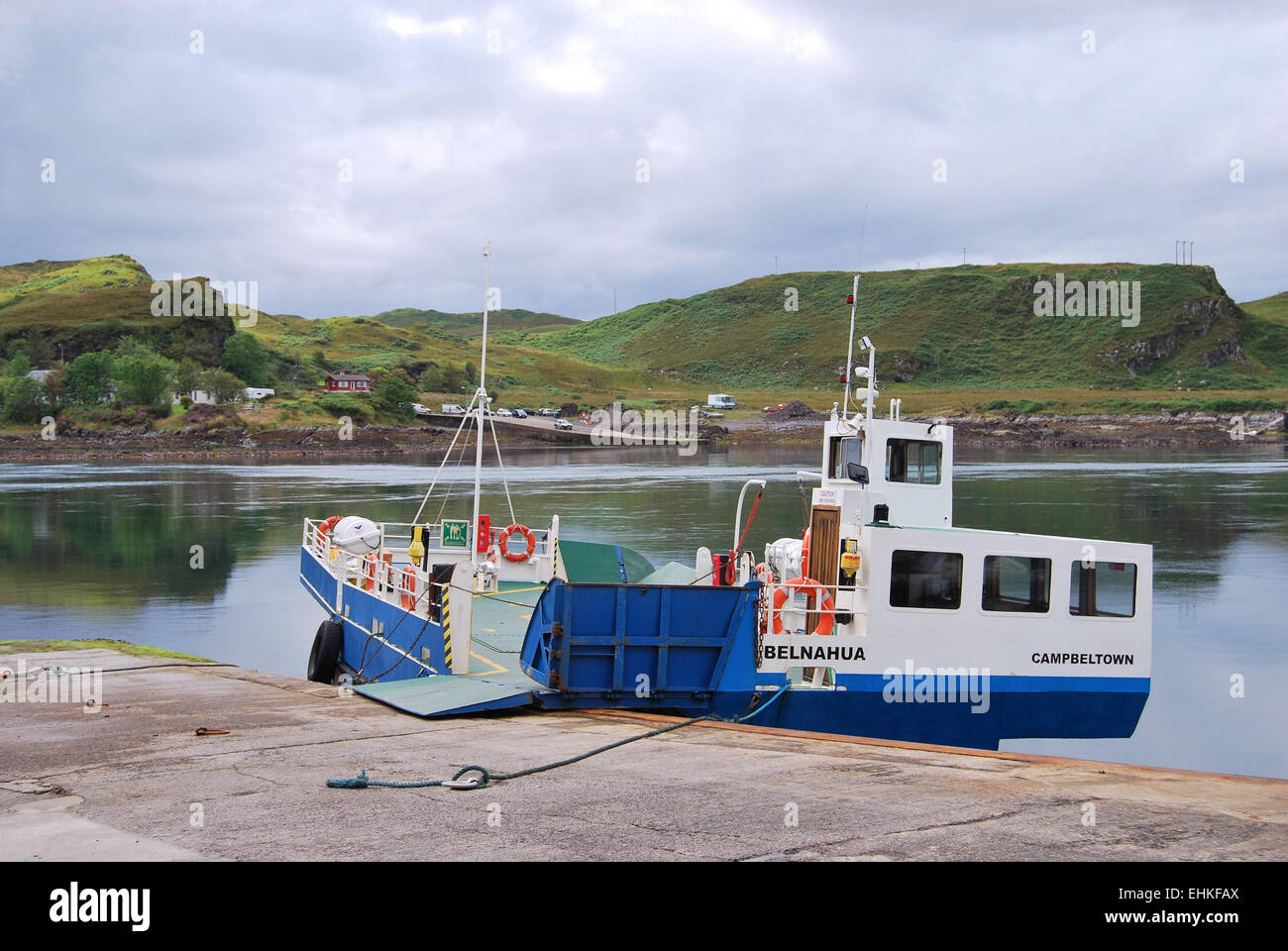 Cuan to Luing Ferry, Argyll, Scotland Stock Photo