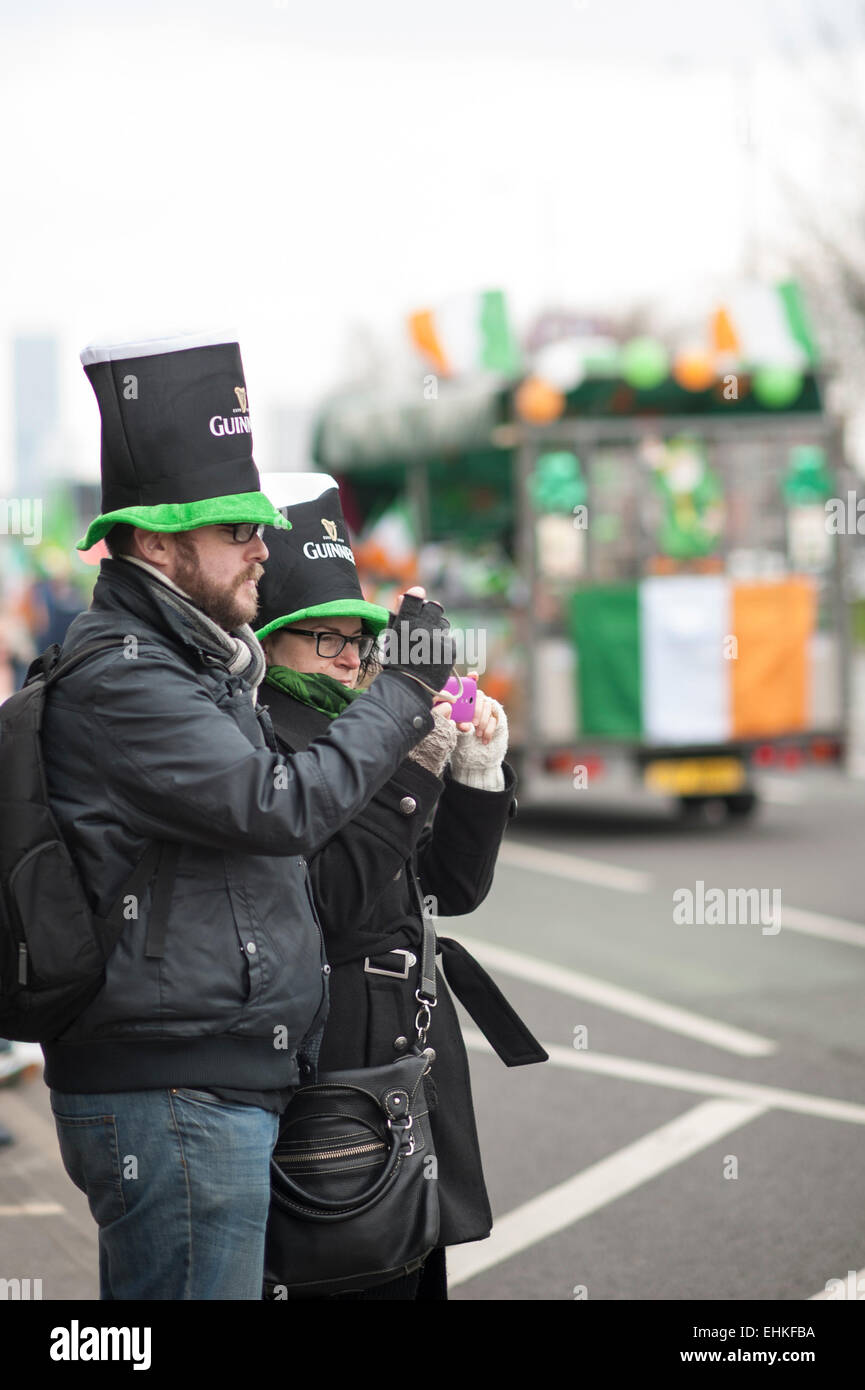 Manchester Annual St Patrick's Day Parade Stock Photo Alamy