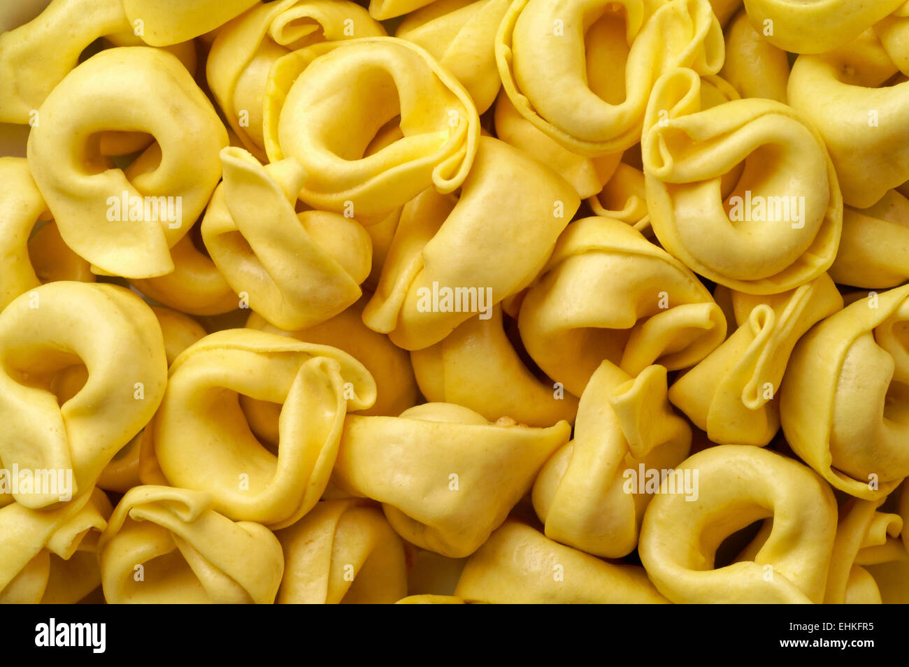 Tortellini background Stock Photo