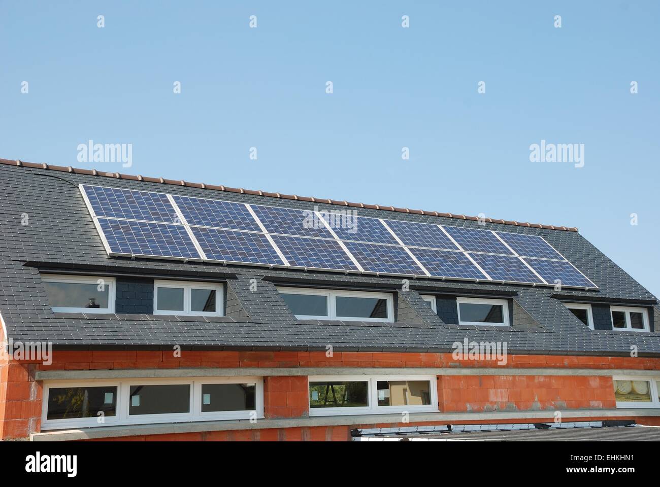 panneau solaire Stock Photo