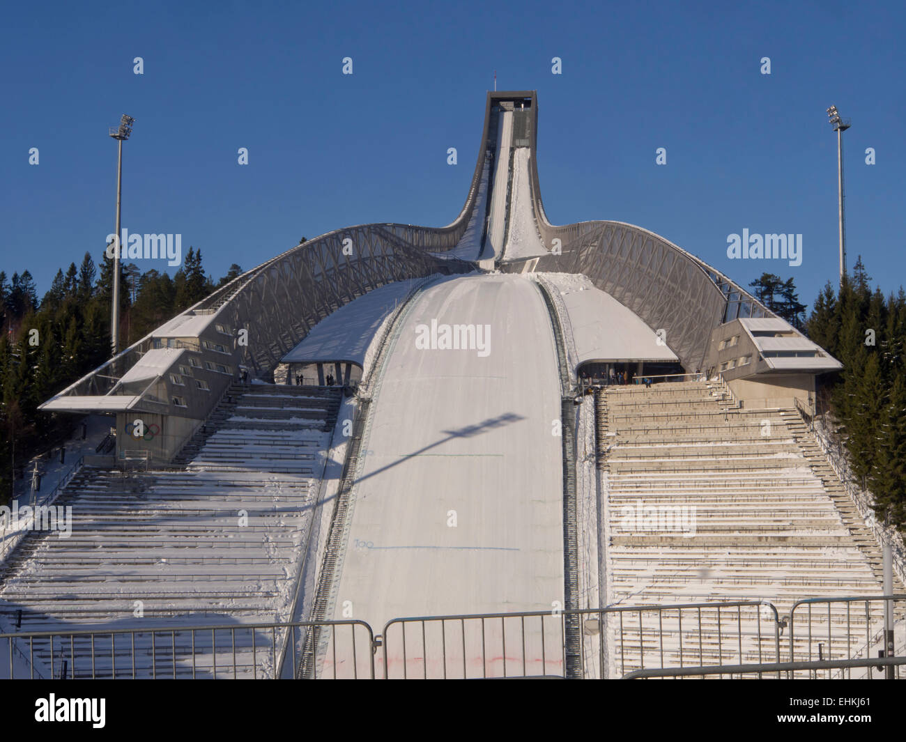 Holmenkollen ski jump in Oslo Norway, Holmenkollen ski jump in Oslo