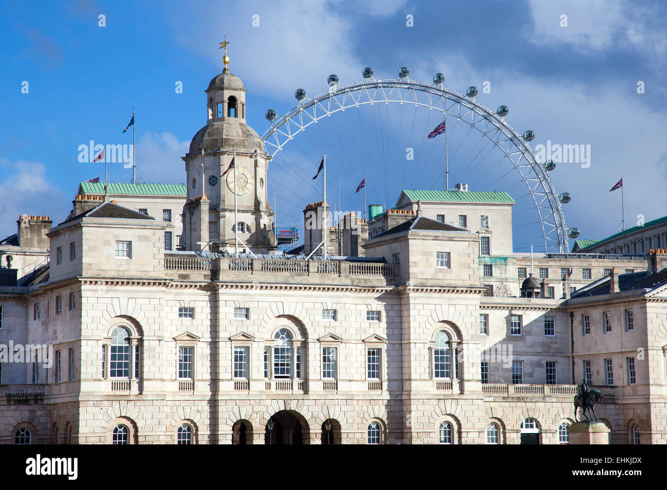 Horse Guards Parade Whitehall Westminster London England Stock Photo