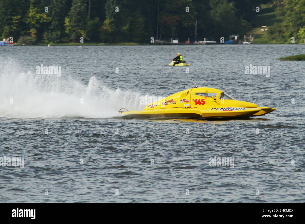Boat S145 by Budget Buster Racing. Pennzoil and Tim's Tires are ...