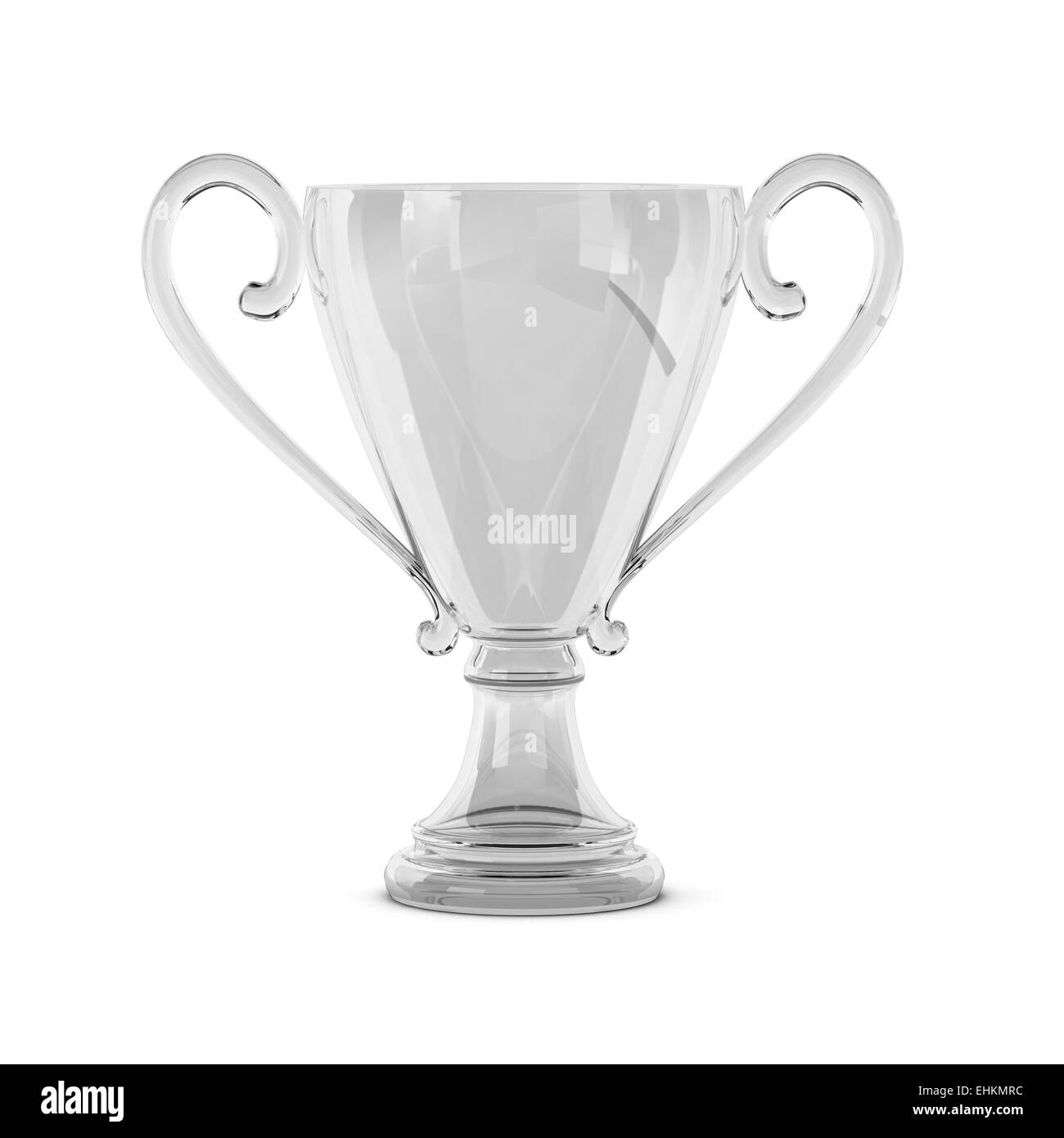 3d render of glass cup Stock Photo Alamy