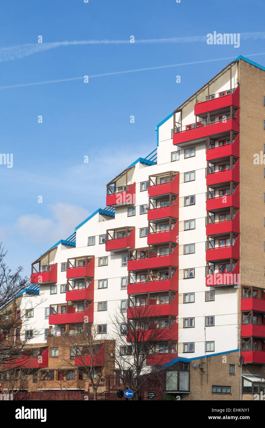 Tom Collins house part of the Byker Wall, Newcastle upon Tyne, north