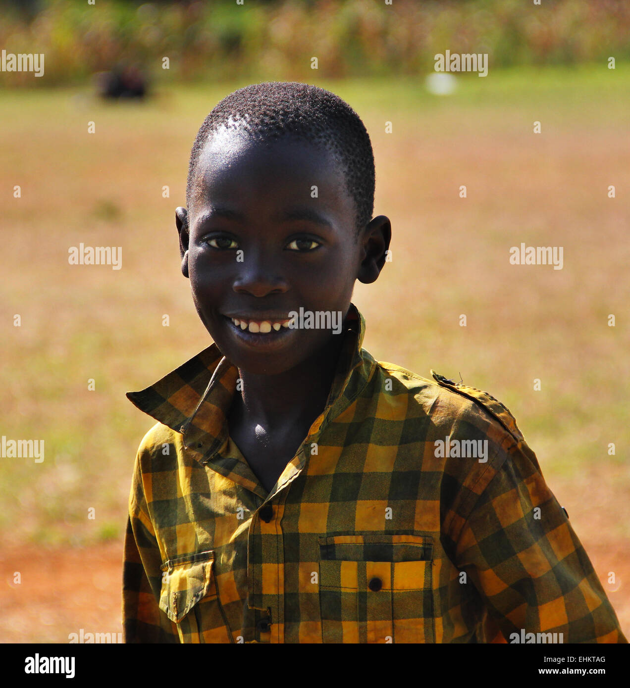Tanzanian school boy Msata School, Tanzania, Africa Stock Photo