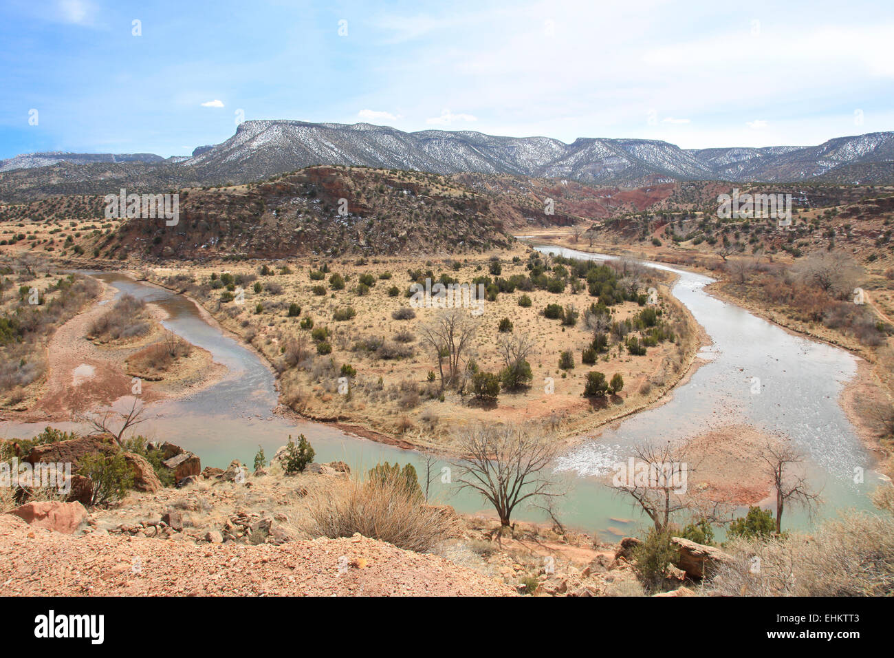 Chama River New Mexico USA Stock Photo