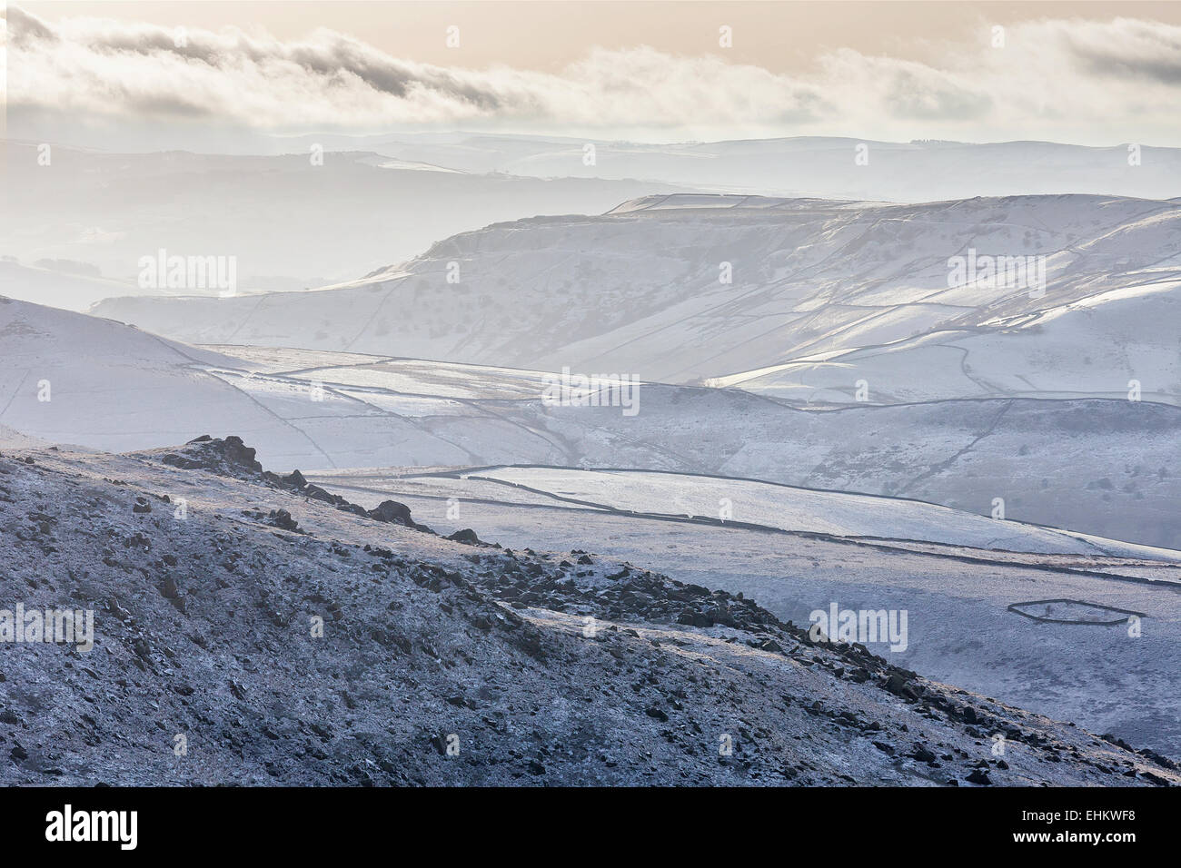 Kinder scout winter hi-res stock photography and images - Alamy