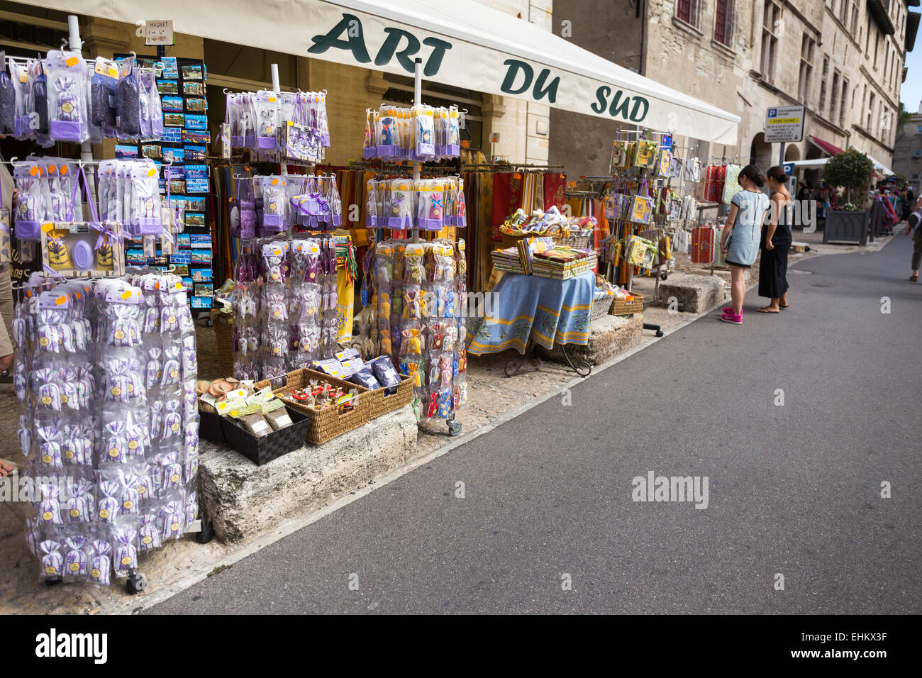 souvenir shop with traditional products, Avignon, Vaucluse Provence