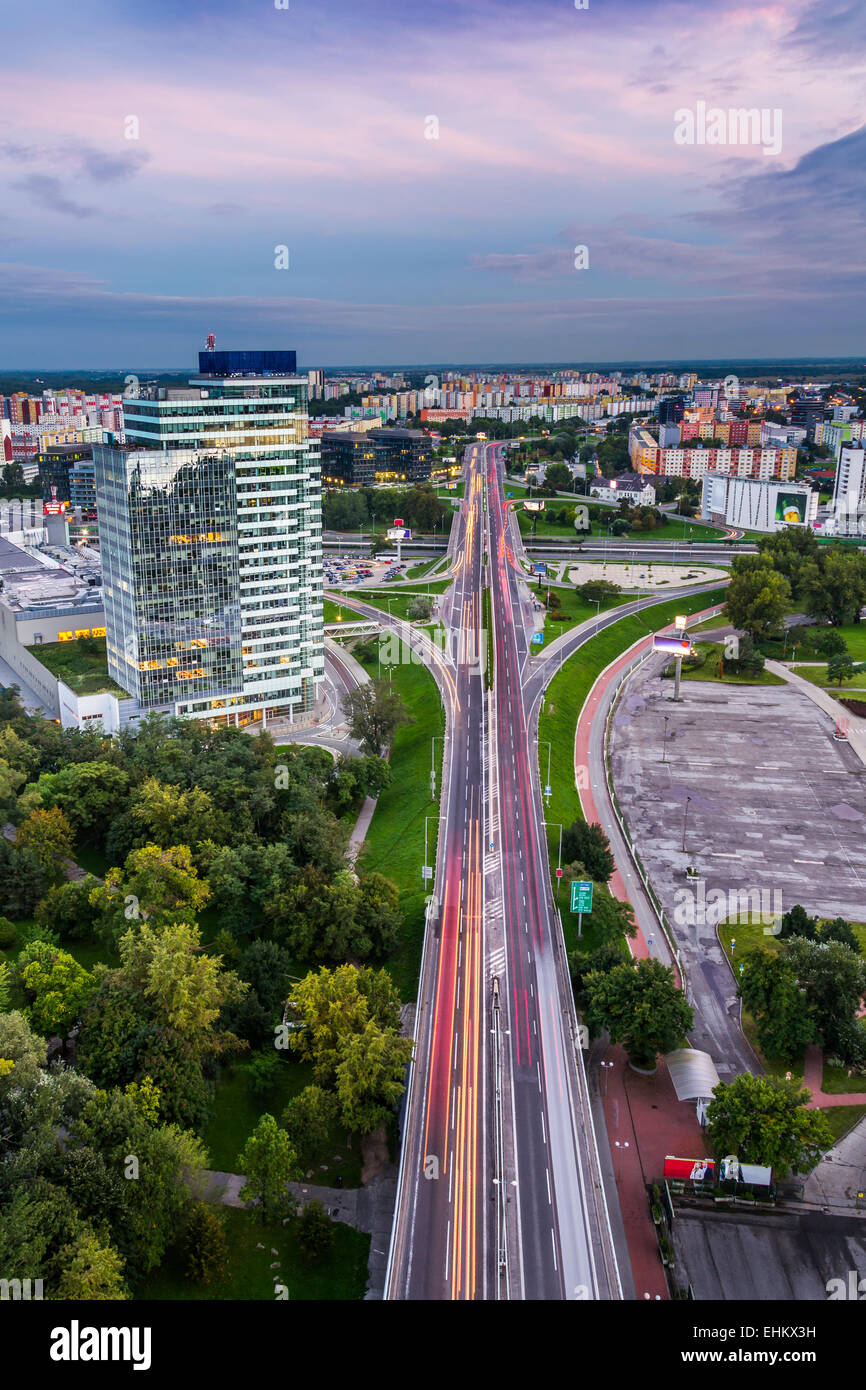 Petrzalka, Bratislava, Slovakia - View of Largest Borough in Slovakia Stock Photo